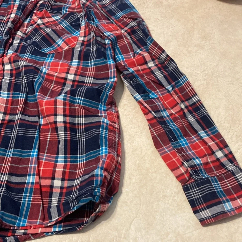 Boys plaid shirt